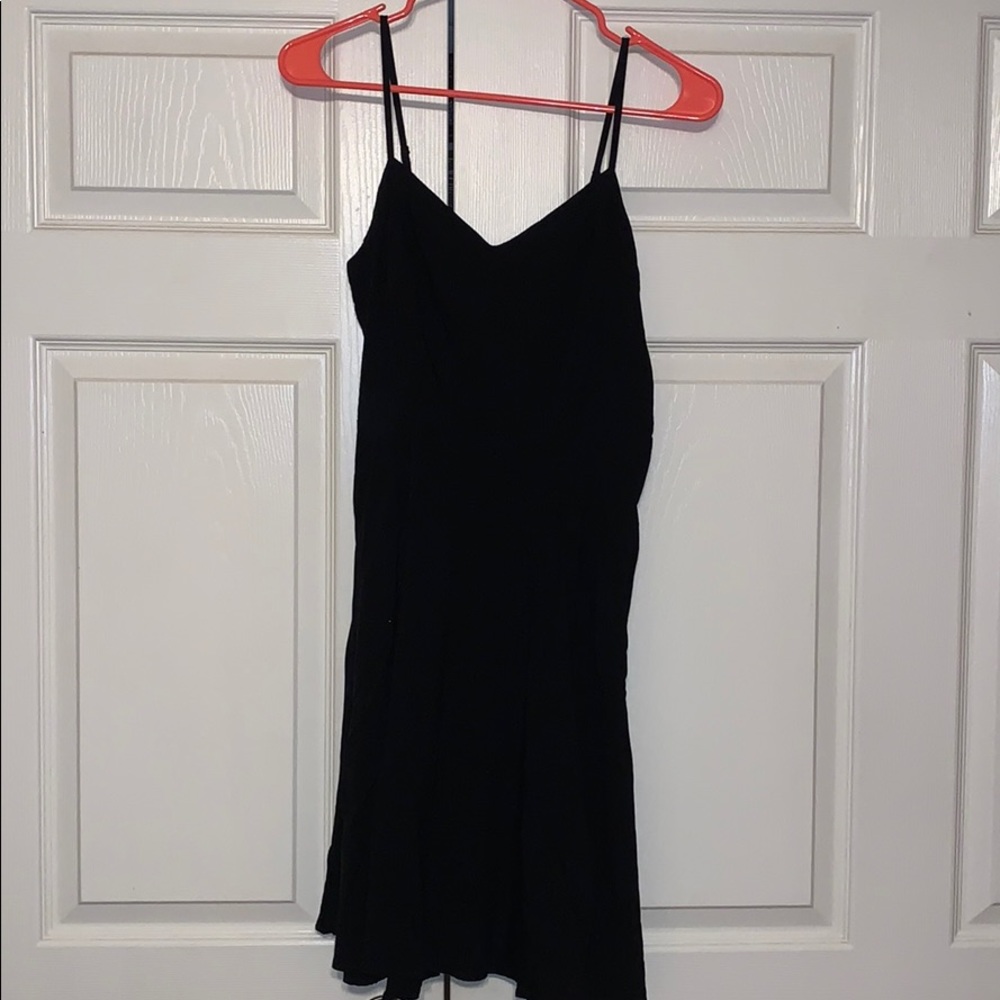 Black Strappy Dress